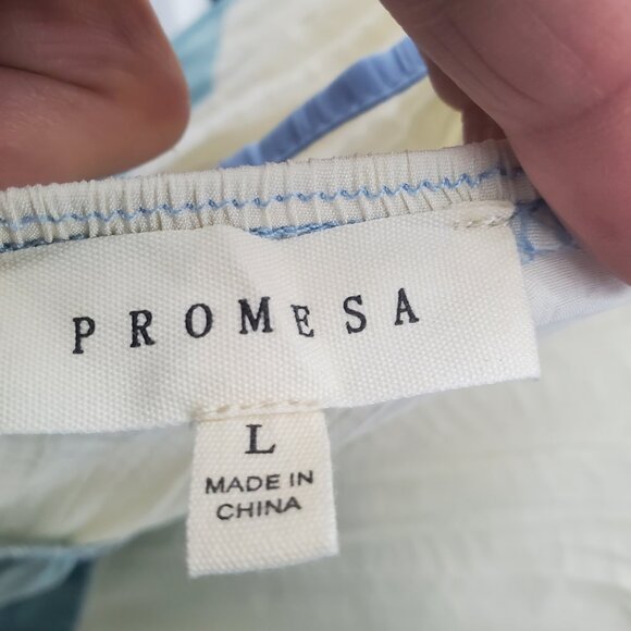 Promesa Maxi strapy Sun Dress Size L - Picture 4 of 4